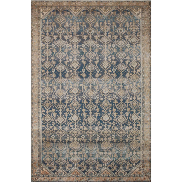 Lenna Indigo & Natural Area Rug