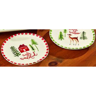 Winter Wonderland Plates