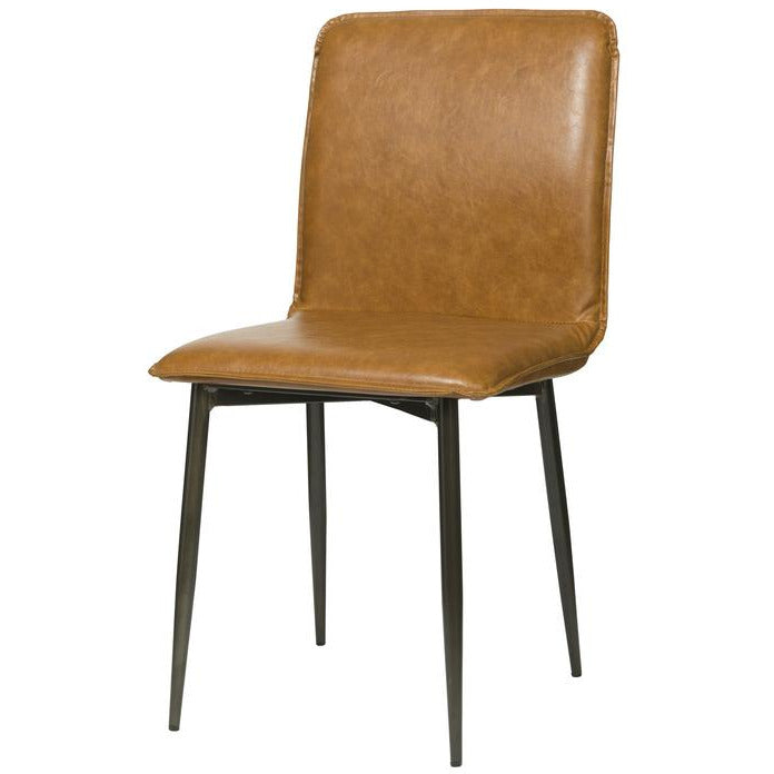 Luca Dining Chair in Tan Brown