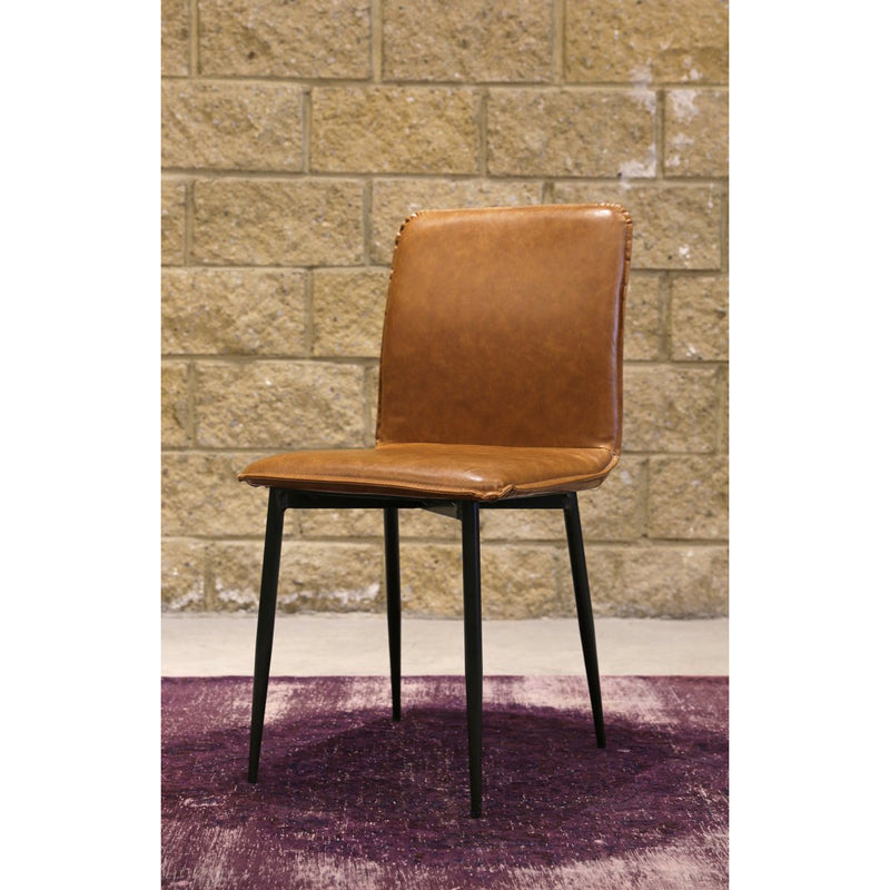 Luca Dining Chair in Tan Brown