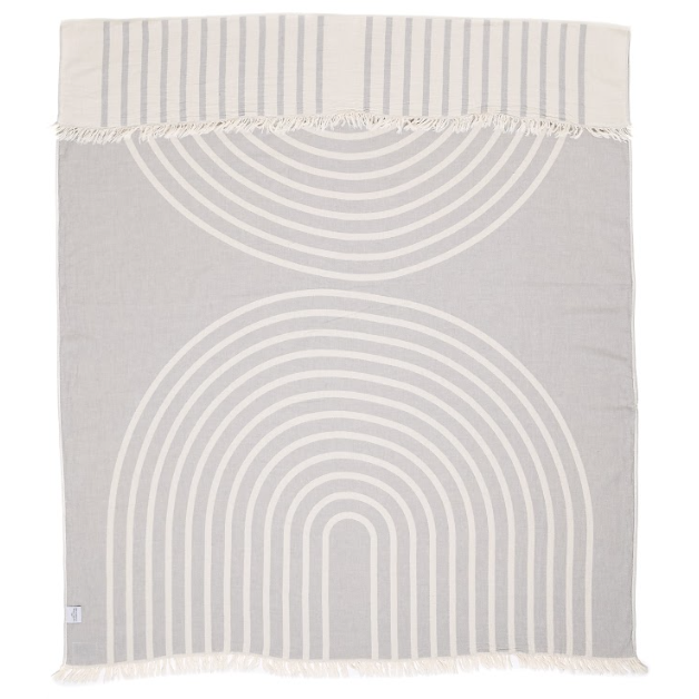 Tofino Towel Co. - The Zen Throw - Pewter