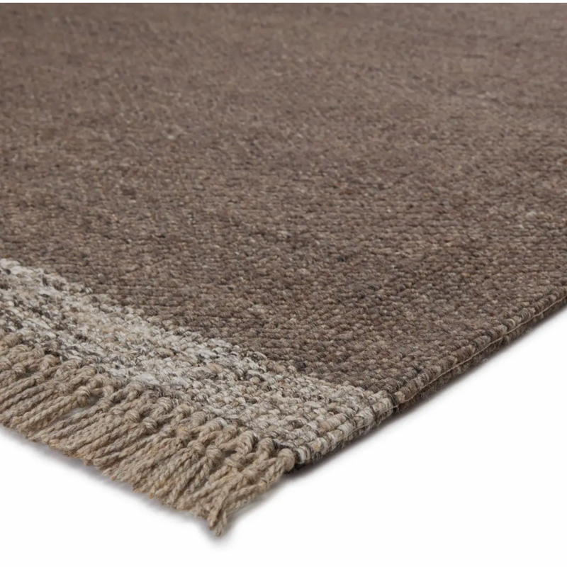 The Weekend Sunday Area Rug - Rainy Day/Walnut