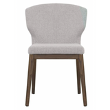 Heather Dining Chair - Fabric with Solid Ash Base