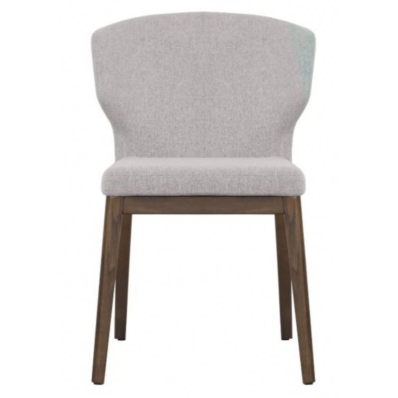 Heather Dining Chair - Fabric with Solid Ash Base