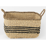 Emma Black Stripe Baskets