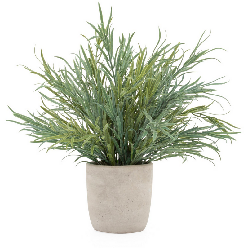 Solaro Round 3.5d" Potted Faux Plant - Lavender