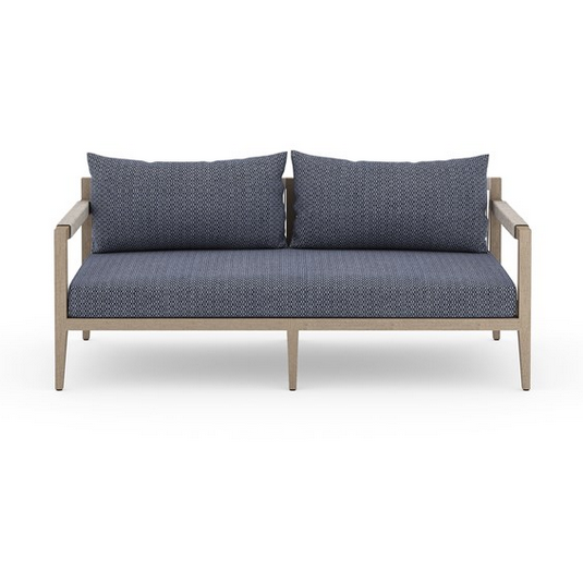 Sherwood Outdoor Sofa 63&quot; Faye Navy