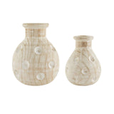 Paulownia Dotted Vases