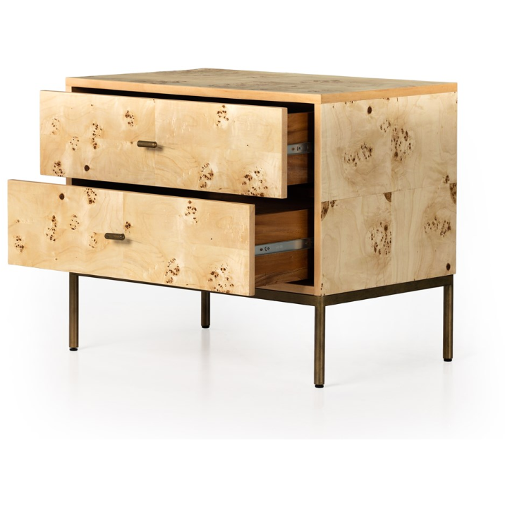 Mitzi Nightstand - Mappa Burl