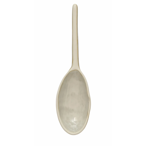 Stoneware Spoon, Reactive Glaze