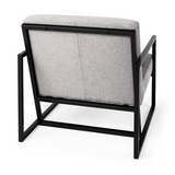 Armelle Gray Accent Chair