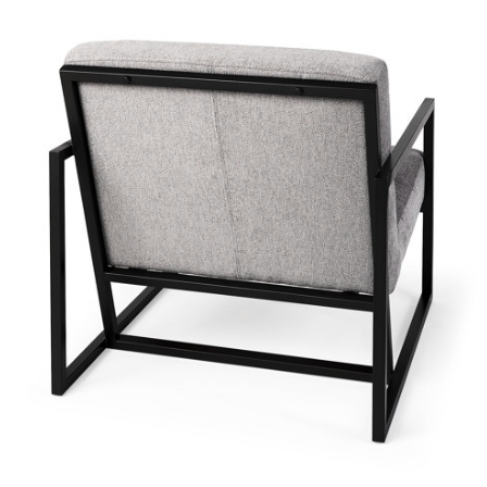 Armelle Gray Accent Chair