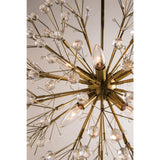 Dunkirk Chandelier - Aged Brass