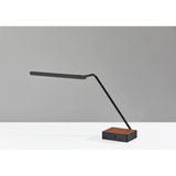 Sawyer LED Charging Desk Lamp in Black