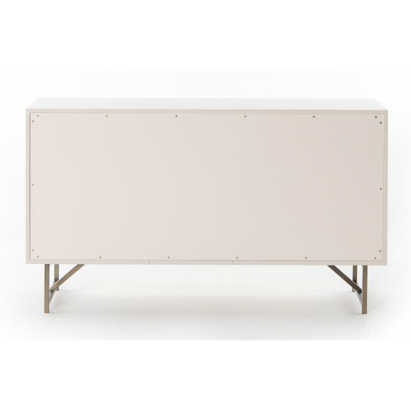 Van 7 Drawer Dresser in Matte Alabaster