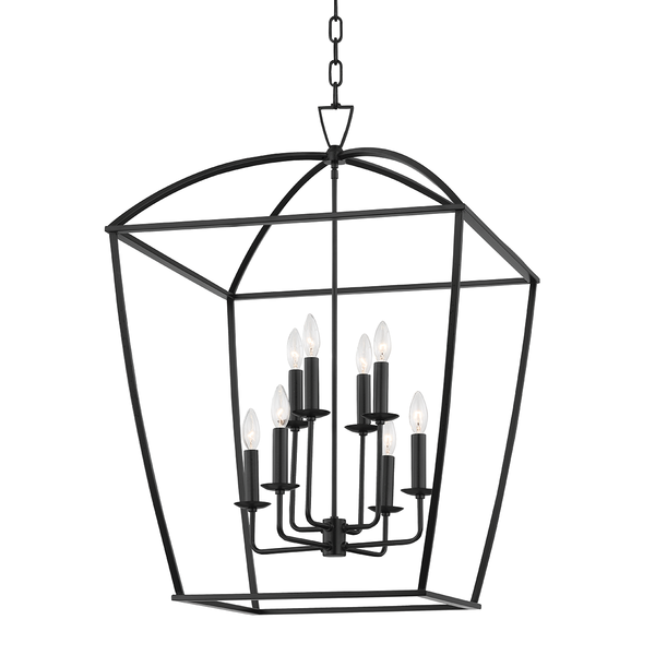 Bryant Lantern/ Chandelier - Aged Iron