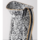 Babette Large Black/White Pitcher