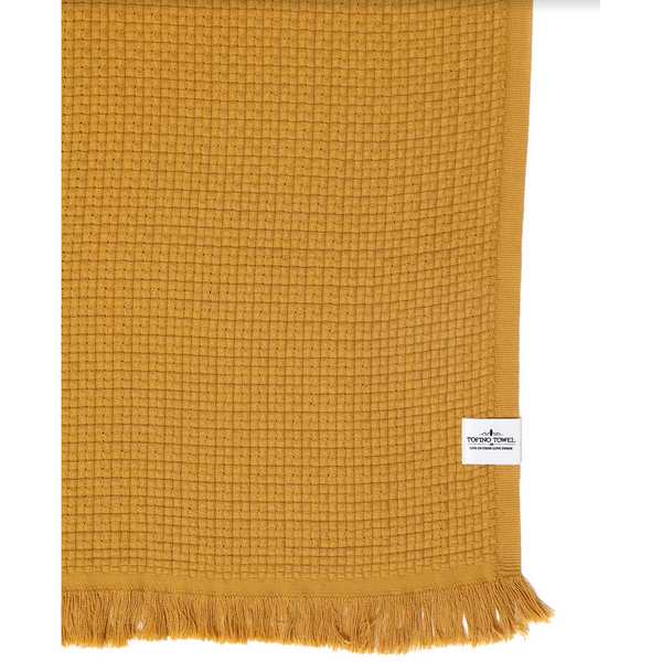 Tofino Towel Co - Turkish Throw 100% cotton The Nala- Gold