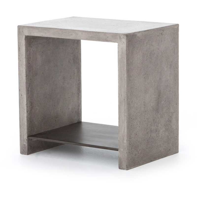 Hugo End Table - Dark Grey