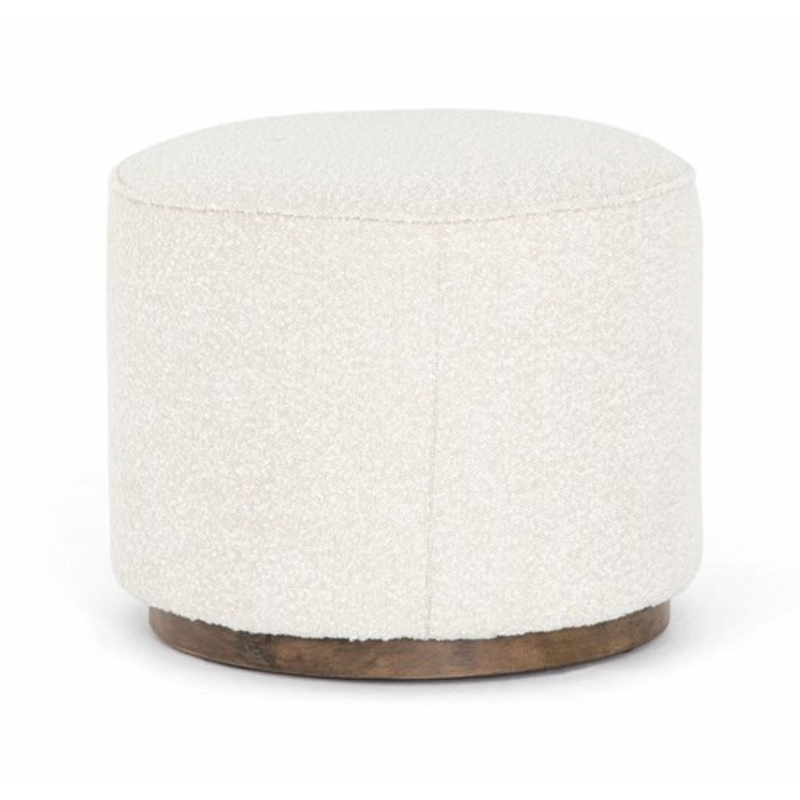 Sinclair Round Ottoman Knoll Natural