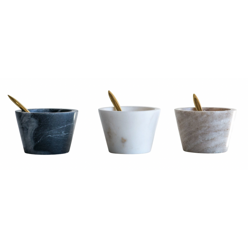 Marble Spice Bowls