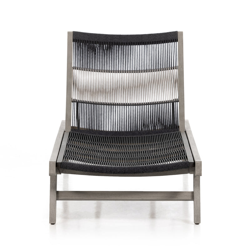 Julian Outdoor Chaise - Weathered Grey