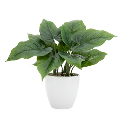 Villa Faux Potted Plant - Calla Leaf