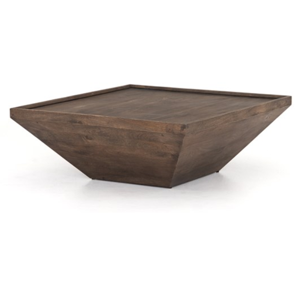 Drake Coffee Table - Aged Brown