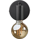 'Think' Black Wall Sconce