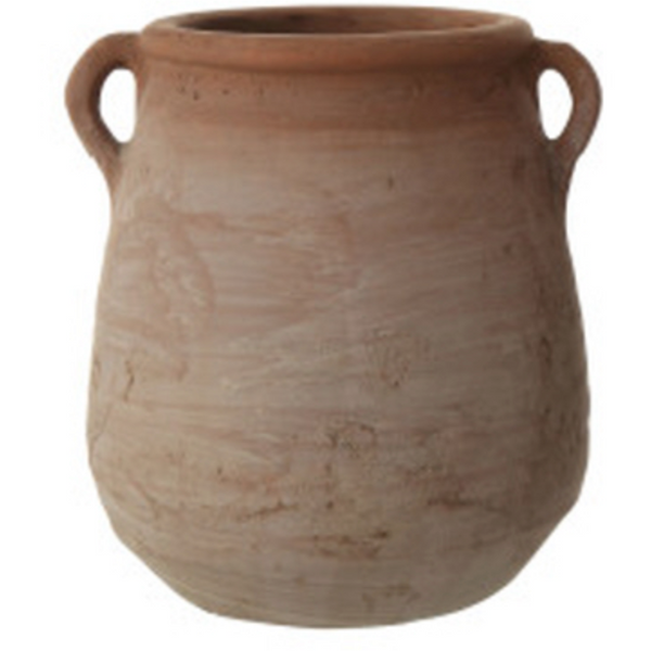 Terra-cotta Urn, Whitewashed