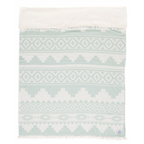 Tofino Towel Co - Beachcomber Fleece Lined Throw Sage