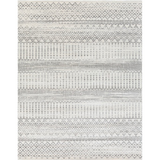 Harput Area Rug - Charcoal and Light Grey