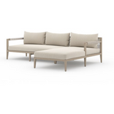 Sherwood 2 Piece Outdoor Sectional - Sand