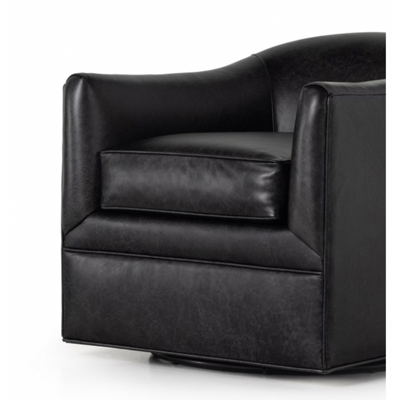Quinton Swivel Chair - Arvada Black