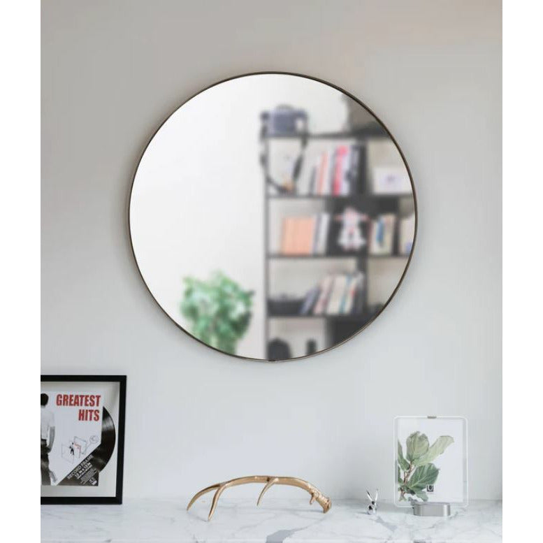 Hubba Wall Mirror - Metallic Titanium