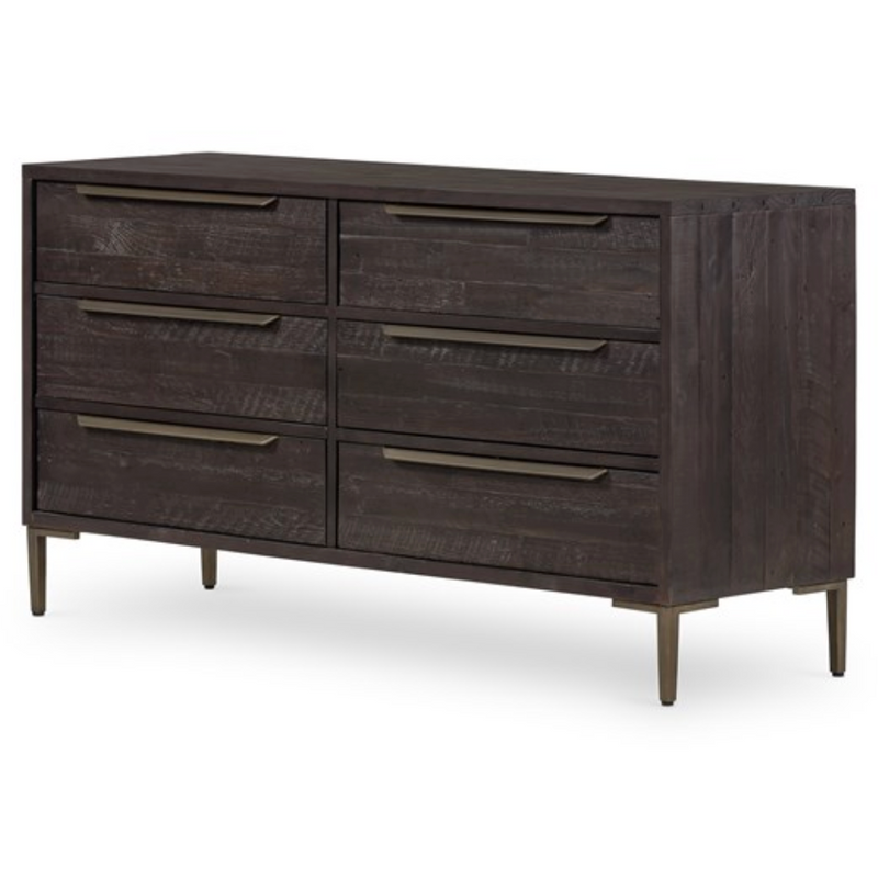 Wyeth 6 Drawer Dresser - Dark Carbon