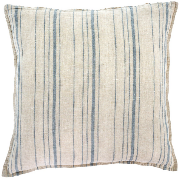 Luca Linen Cushion - Duck Egg