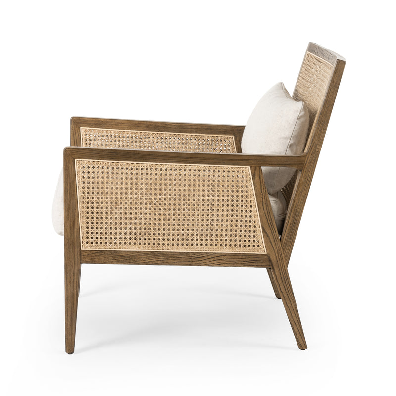 Antonia Cane Chair - Toasted Parawood