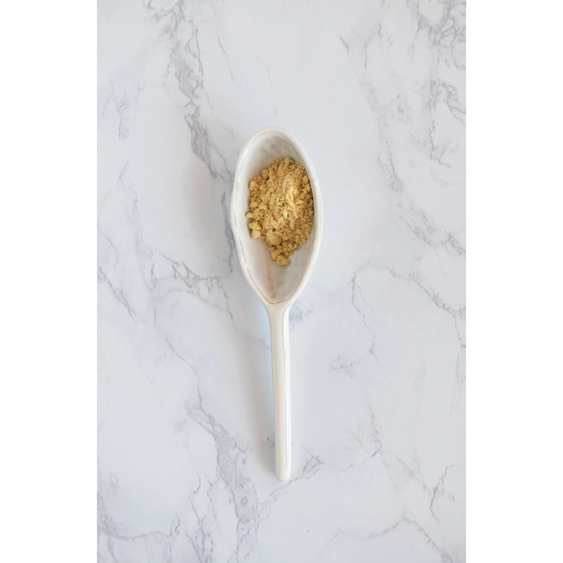 Stoneware Spoon, Reactive Glaze