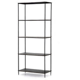 Trula Bookshelf- Rubbed Black