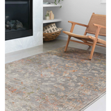 Isadora Silver/Slate Area Rug