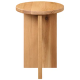 Grace Accent Table in Natural Oak