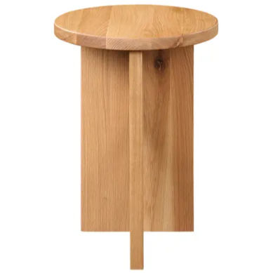 Grace Accent Table in Natural Oak