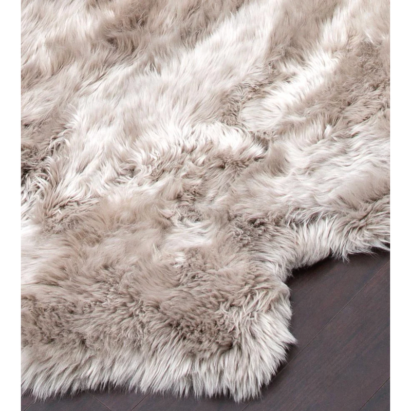 Sheepskin Rug 2' x 3.5' - Stone