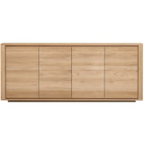 Oak Shadow Sideboard - 4 Doors