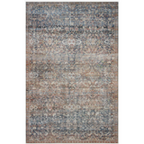 Jules Area Rug - Denim and Spice