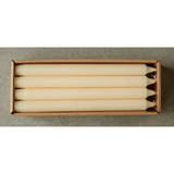 Unscented Taper Candles in Box, Set of 12