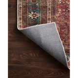 Layla Rug - Brick / Blue