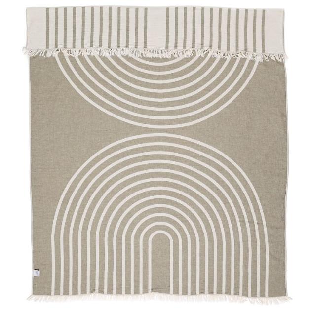 Tofino Towel Co. - The Zen Throw - Khaki