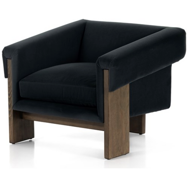 Cairo Chair - Modern Velvet Smoke